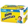 image:imageBounty Essentials SelectASize Paper Towels White 2 Triple Rolls  6 Regular Rolls Packaging May Vary12 Rolls 104 Sheets per Roll