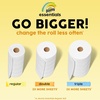 image:imageBounty Essentials SelectASize Paper Towels White 2 Triple Rolls  6 Regular Rolls Packaging May Vary4 Rolls 108 Sheets per Roll