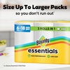 image:imageBounty Essentials SelectASize Paper Towels White 2 Triple Rolls  6 Regular Rolls Packaging May Vary6 Rolls 108 Sheets