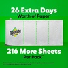 image:imageBounty QuickSize Paper Towels White 8 Family Triple Rolls  27 Regular Rolls12 Rolls 141 Sheets