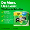 image:imageBounty QuickSize Paper Towels White 8 Family Triple Rolls  27 Regular Rolls12 Rolls 141 Sheets
