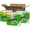 image:imageBounty QuickSize Paper Towels White 8 Family Triple Rolls  27 Regular Rolls6 Rolls 141 Sheets