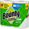 image:imageBounty QuickSize Paper Towels White 8 Family Triple Rolls  27 Regular Rolls6 Rolls 141 Sheets