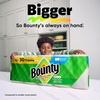 image:imageBounty SelectASize Paper Towels White 6 Triple Rolls  18 Regular Rolls 3 Packs of 2White