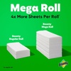 image:imageBounty SelectASize Paper Towels White 6 Triple Rolls  18 Regular Rolls 3 Packs of 2White