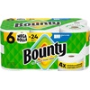 image:imageBounty SelectASize Paper Towels White 6 Triple Rolls  18 Regular Rolls 3 Packs of 2White