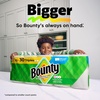 image:imageBounty SelectASize Paper Towels White 6 Triple Rolls  18 Regular Rolls 3 Packs of 2White