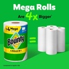 image:imageBounty SelectASize Paper Towels White 6 Triple Rolls  18 Regular Rolls 3 Packs of 2White