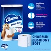 image:imageCharmin Ultra Soft Cushiony Touch Toilet Paper 24 Family Mega  123 Regular Rolls White18 Rolls 267 Sheets
