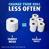 image:imageCharmin Ultra Soft Cushiony Touch Toilet Paper 24 Family Mega  123 Regular Rolls White18 Rolls 267 Sheets
