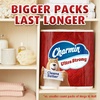 image:imageCharmin Ultra Strong Clean Touch Toilet Paper 24 Family Mega Rolls  120 Regular Rolls18 Rolls 275 Sheets