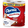 image:imageCharmin Ultra Strong Clean Touch Toilet Paper 24 Family Mega Rolls  120 Regular Rolls6 Rolls 385 Sheets