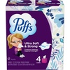 image:imagePuffs Facial Tissue Ultra Soft NonLotion 10 Cube Boxes 56 Facial Tissues per Box Allergies and Colds Packaging May Vary72 Count Pack of 4