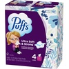 image:imagePuffs Facial Tissue Ultra Soft NonLotion 10 Cube Boxes 56 Facial Tissues per Box Allergies and Colds Packaging May Vary72 Count Pack of 4