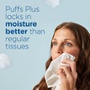 image:imagePuffs Facial Tissues Plus Lotion 8 Family Rectangle Boxes 124 Facial Tissues per Box Allergies and Colds Packaging May Vary124 Count Pack of 4
