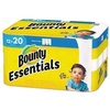 image:imageBounty Essentials SelectASize Paper Towels White 2 Triple Rolls  6 Regular Rolls Packaging May Vary12 Rolls 104 Sheets per Roll