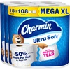 image:imageCharmin Ultra Soft Toilet Paper 12 Mega Rolls  24 Regular Rolls 2ply Bath Tissue18 Rolls 312 Sheets