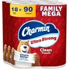 image:imageCharmin Ultra Strong Clean Touch Toilet Paper 24 Family Mega Rolls  120 Regular Rolls18 Rolls 275 Sheets