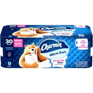 image:imageCharmin Ultra Soft Toilet Paper 12 Mega Rolls  24 Regular Rolls 2ply Bath Tissue213 heet Pack of 30