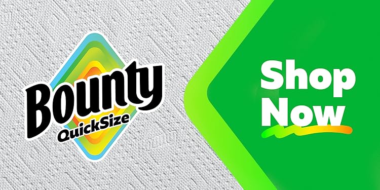Bounty | The Quicker Picker Upper Paper Towels,Clean Smarte