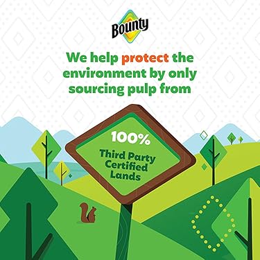 Bounty | The Quicker Picker Upper Paper Towels,Clean Smarte